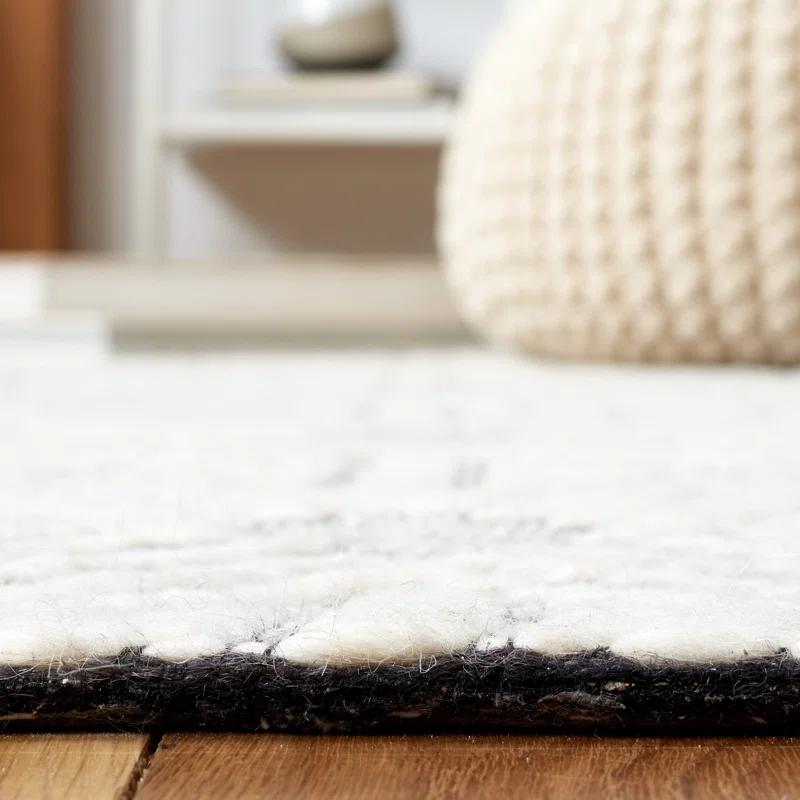 Foundry Select Ashaud Hand Loomed Wool And Cotton With Latex Geometric Rug
