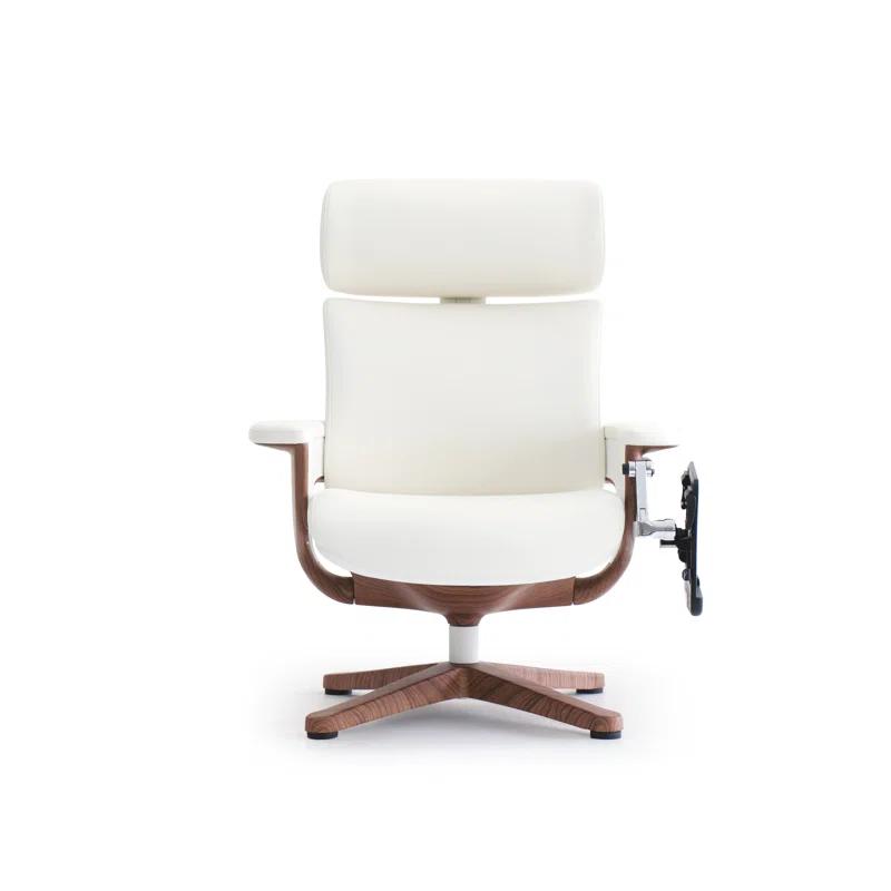 Nuvem Leather Executive Chair with Headrest