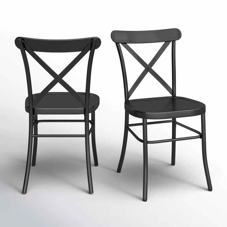 August Grove® Hudson 18.5'' H Side Chair (Set of 2)
