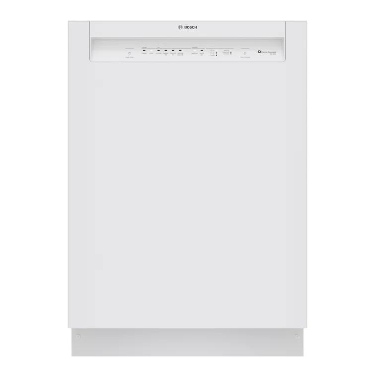 Bosch 800 Series 24" Front Control Built-In Dishwasher with Hybrid Tub SHE3AEM2N