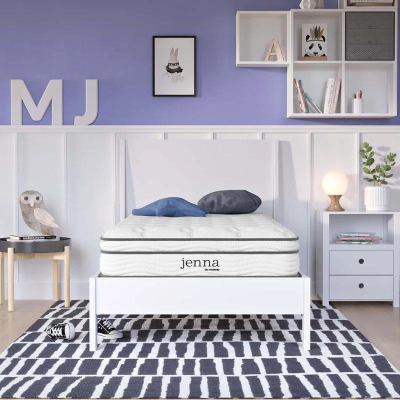 Modway Modway Jenna 8" Innerspring and Foam Narrow Twin Mattress