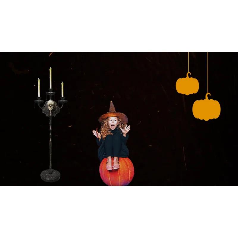 Skeleteen Skeleteen Animated Candelabra Decoration