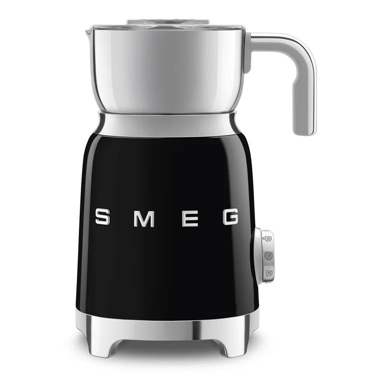 SMEG Black Retro Milk Frother