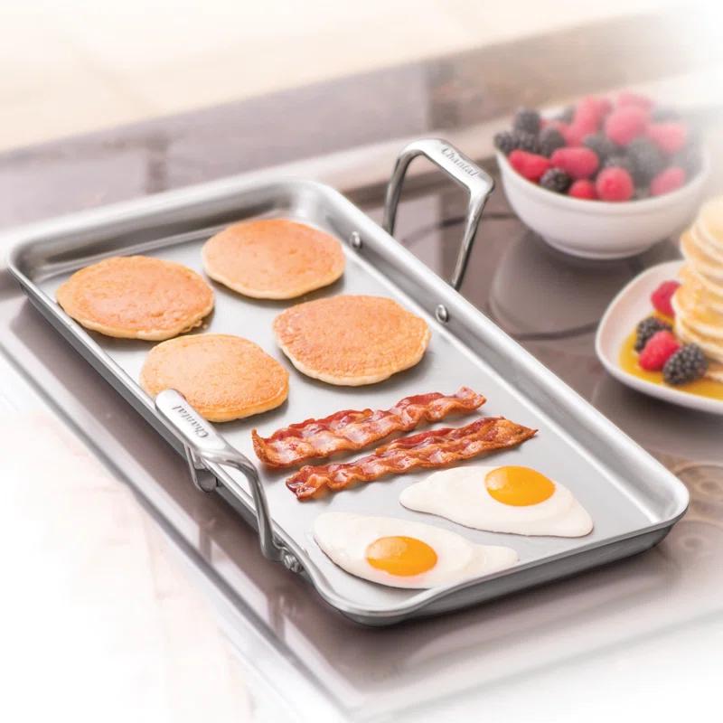 Chantal 21 Supreme® 9.5'' Stainless Steel Griddle