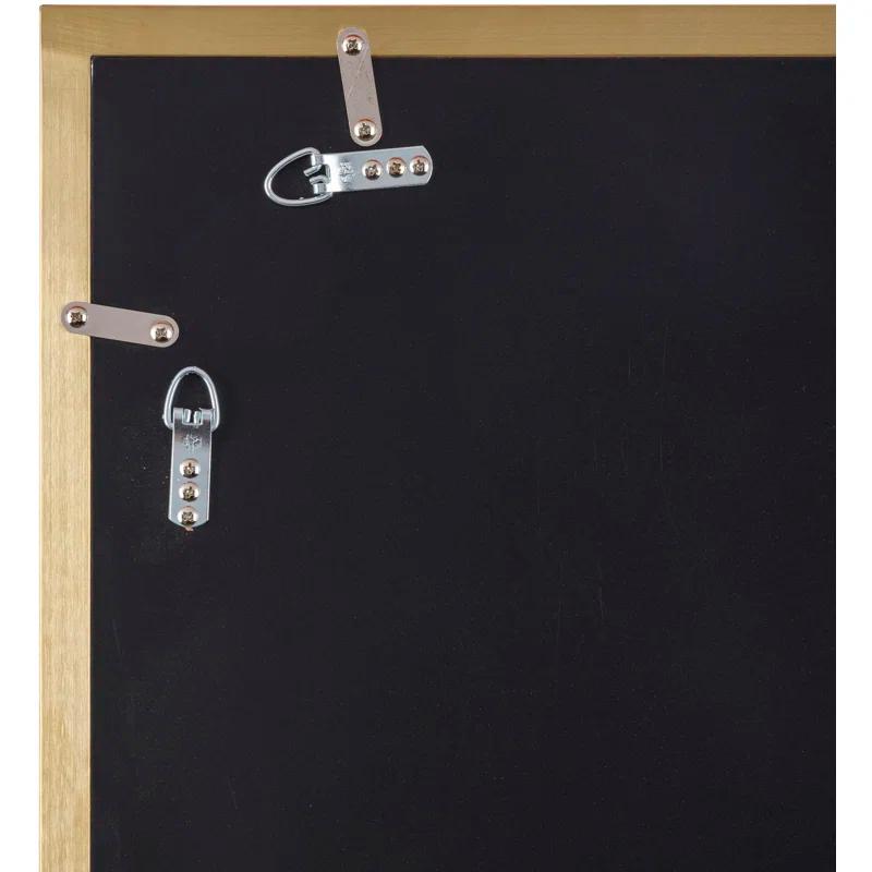 Everly Quinn Metal Flat Wall Mirror