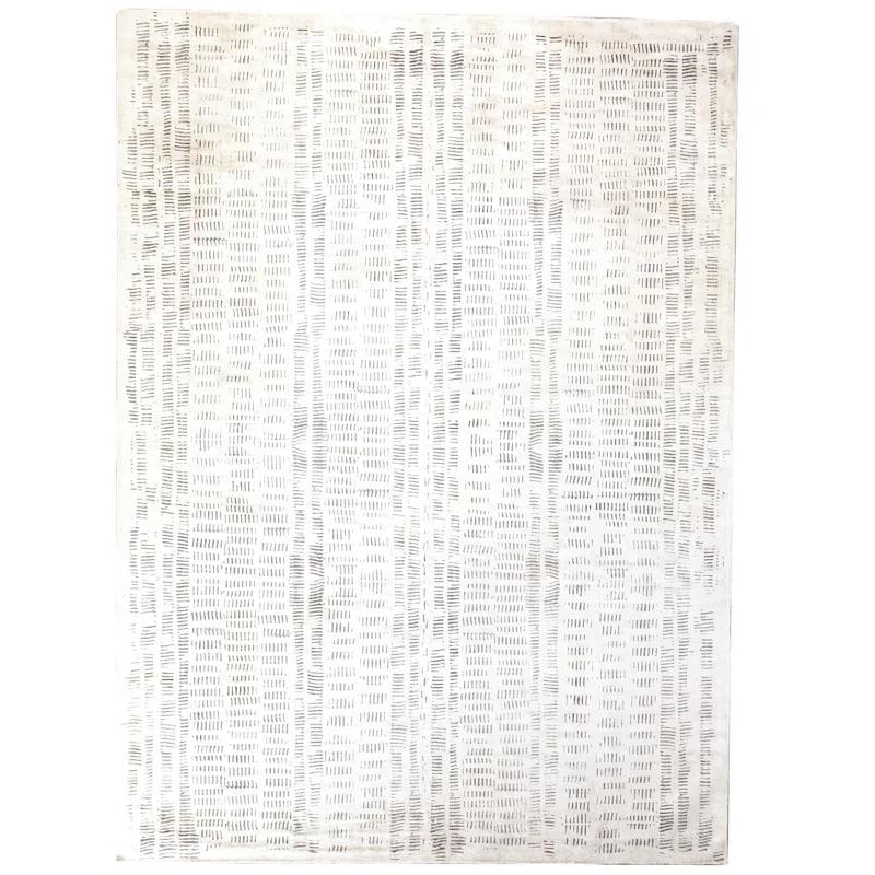 Global Views Frequency Rug-Cream/Charcoal