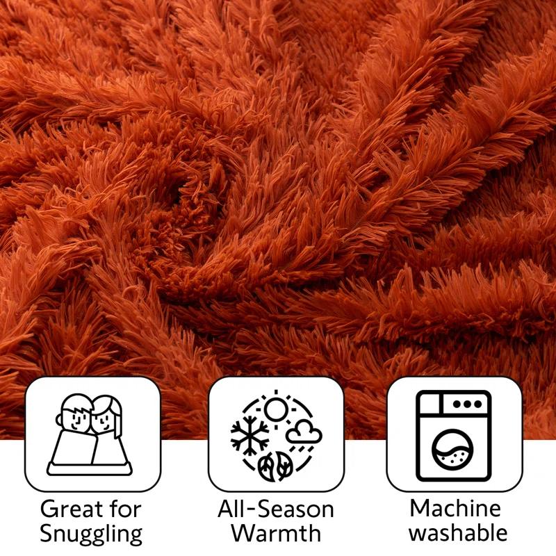 Cheer Collection Plain Weave / Muslin Throw Blanket