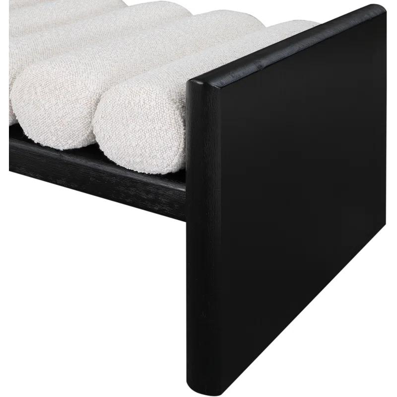 Reeves Boucle Wood Bench
