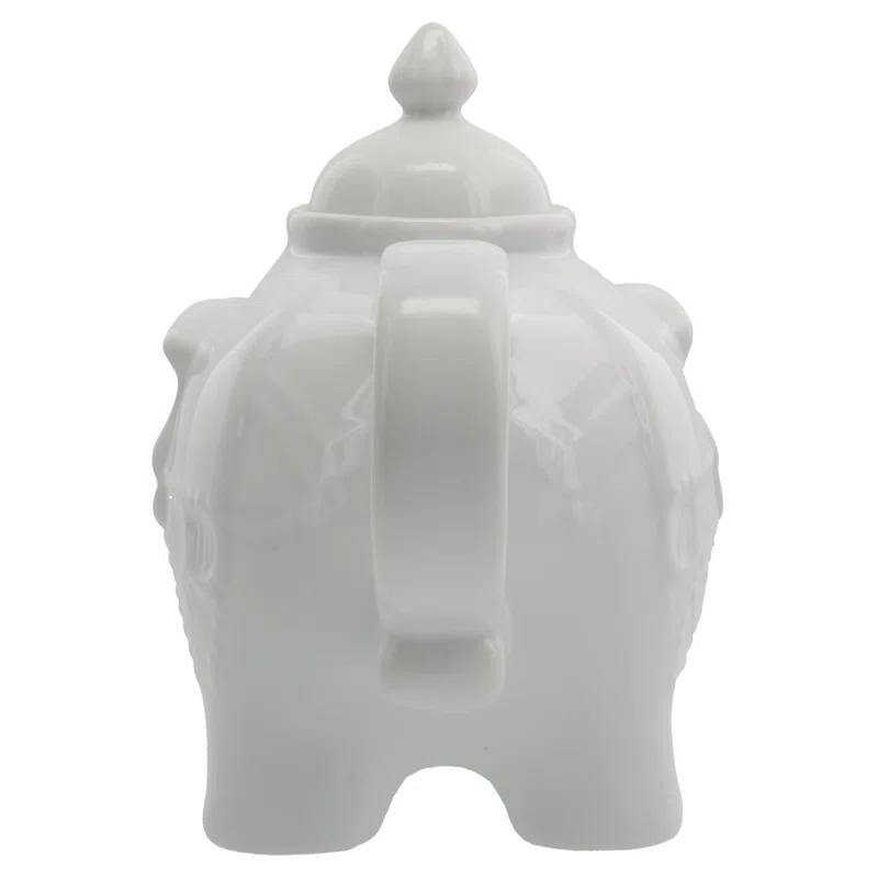 BIA Cordon Bleu BIA Cordon Bleu 28oz Porcelain Elephant Teapot,