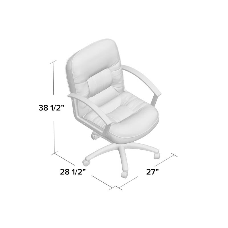Boss Office Products Ergonomic Vinyl Executive Chair