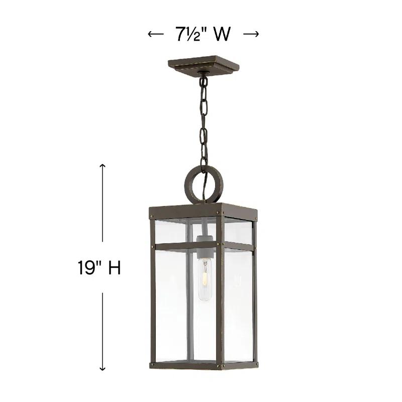 Hinkley 1 -Bulb 19" H Outdoor Hanging Lantern By Lisa McDennon