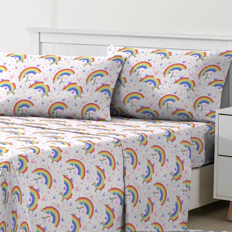 Dream Factory Microfiber Sheet Set