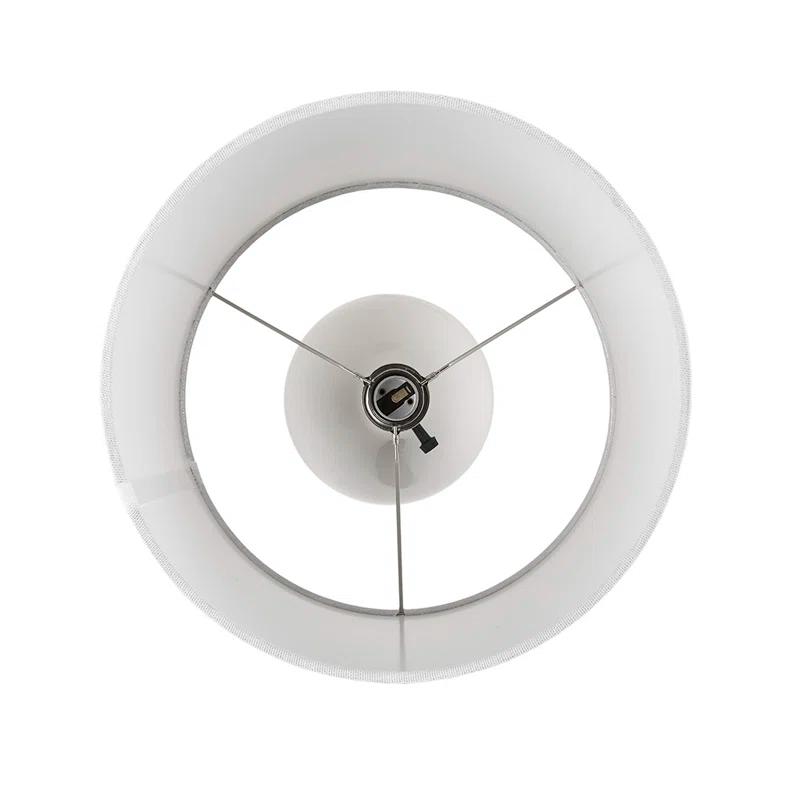 Everly Quinn 2-Tone Ceramic Table Lamp Set of 2 (Set of 2)