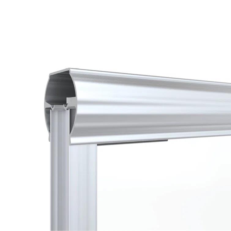 Basco Infinity 29.25" W x 57" H Bypass Semi- Frameless Tub Door INFH05A5857XPBN