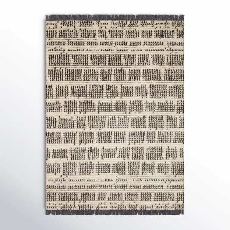 Chris Loves Julia x Loloi Alice Cream/Charcoal Rug