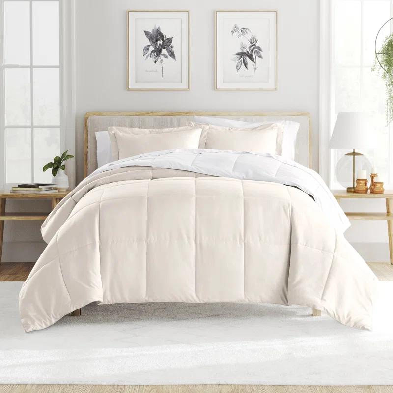 Becky Cameron Reversible Down-Alternative Comforter Bedding Set