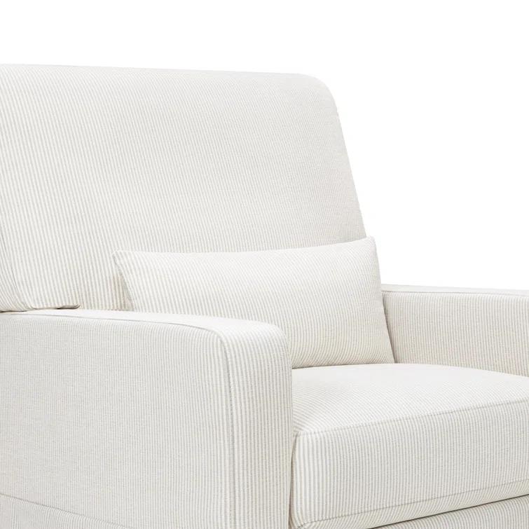 Crawford Upholstered Swivel Glider