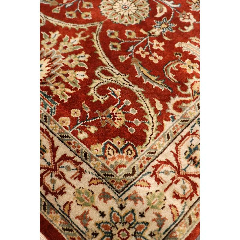 Pasargad Baku Hand Knotted Wool Floral Rug