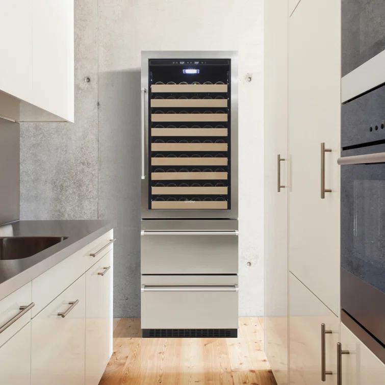 Vinotemp Vinotemp Connoisseur Series Dual-Zone Wine/2 Drawer Beverage Cooler