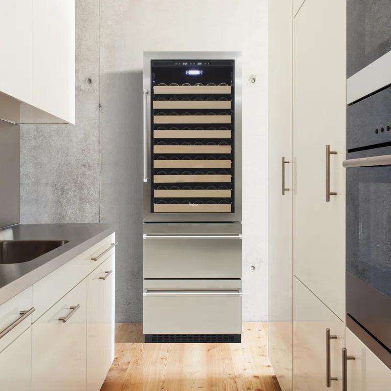 Vinotemp Vinotemp Connoisseur Series Dual-Zone Wine/2 Drawer Beverage Cooler