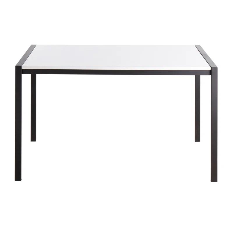 LumiSource Metal Base Dining Table