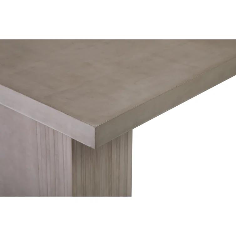 Seasonal Living Perpetual Square Concrete Outdoor Dining Table