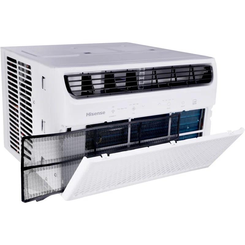 8,000 BTU Smart Window Inverter Air Conditioner with Wi-fi and Remote Control for up to 350 sq. ft.