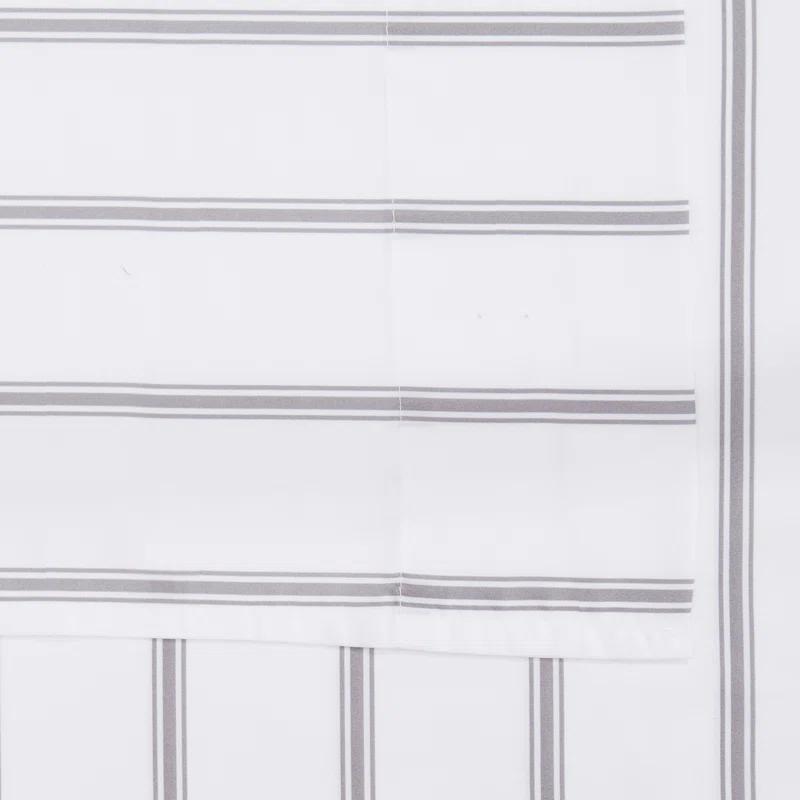 Truly Soft Ticking Stripe Microfiber Plaid Sheet Set