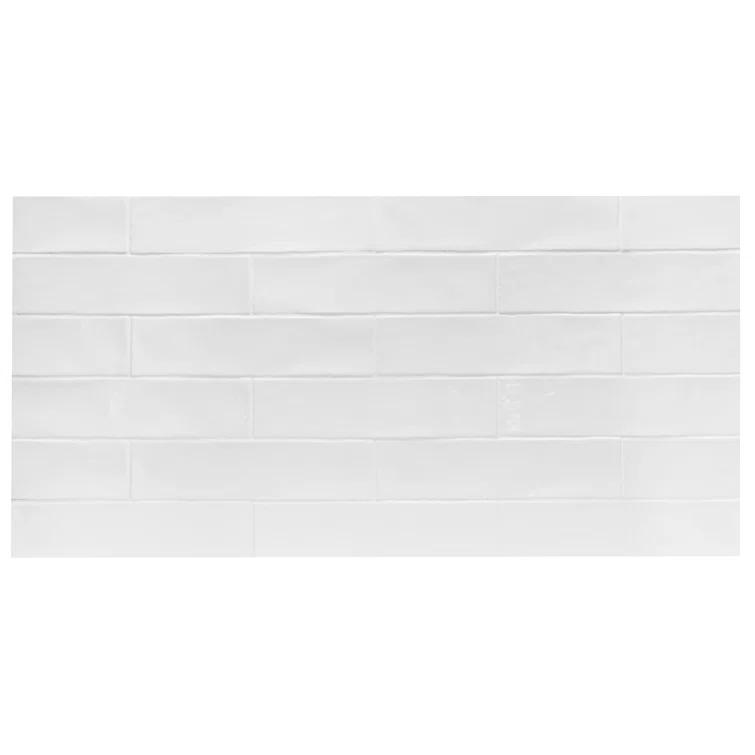 Barcelona 3" W x 12" L Polished Ceramic Subway Wall Tile (10.76 Sq. Ft. / Case)