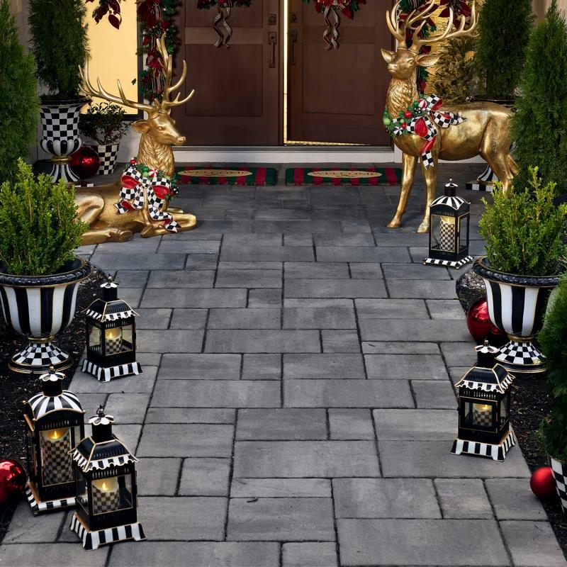 MacKenzie-Childs Courtly Stripe Urn
