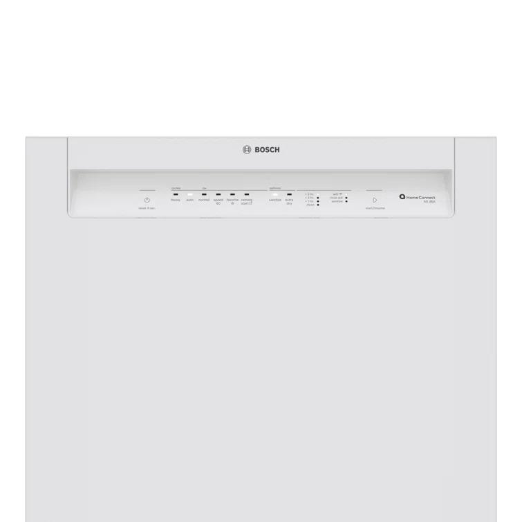 Bosch 800 Series 24" Front Control Built-In Dishwasher with Hybrid Tub SHE3AEM2N