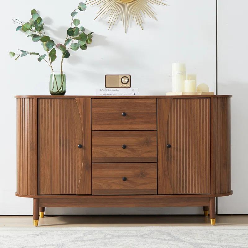 George Oliver Evana 55"Sideboard with 3 Drawer