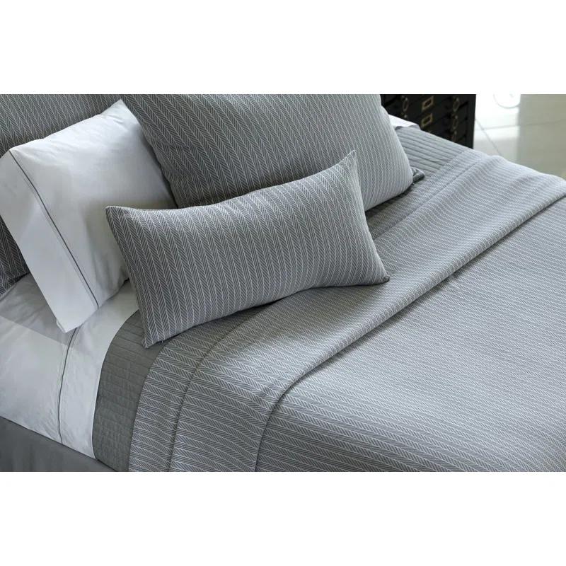 Lili Alessandra Chevron Hand Woven Throw Blanket