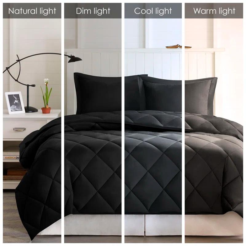 Madison Park Essentials 3M Scotchgard Reversible Down Alt Comforter Set