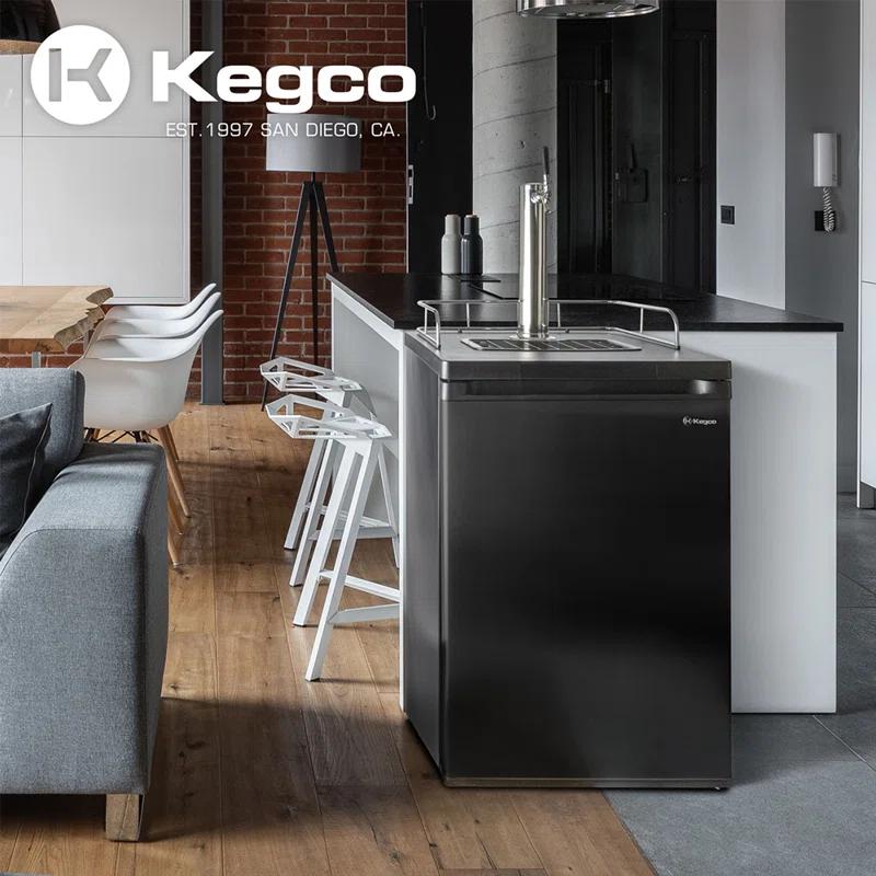 Kegco Kegco Single Tap Freestanding Kegerator with Adjustable Temperature