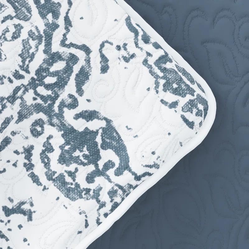 Becky Cameron Damask Quilt Set