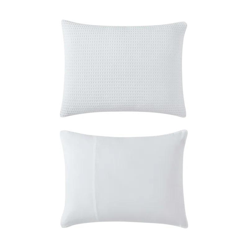 Kenneth Cole Kenneth Cole Solid Waffle Reversible Comforter Set