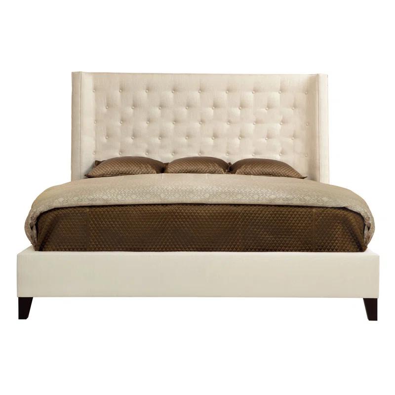 Bernhardt Maxime Upholstered Wingback Bed