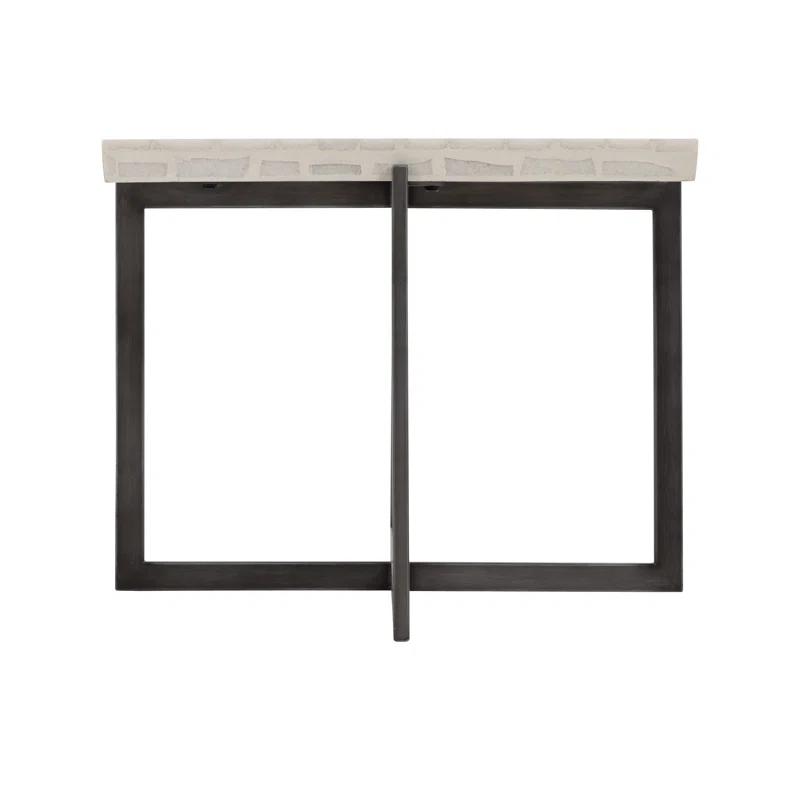 Stillwater Rectangular Concrete Outdoor Coffee Table