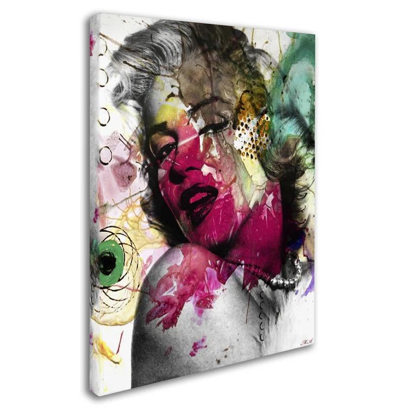 Trademark Fine Art " Marilyn Monroe II " by Mark Ashkenazi