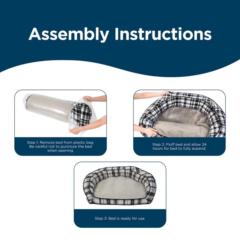 La-Z-Boy Petmate La-Z-Boy Tucker Sofa Bed Dog Bed For Dogs up to 50lbs with Durable Removable High Quality Washable Cover