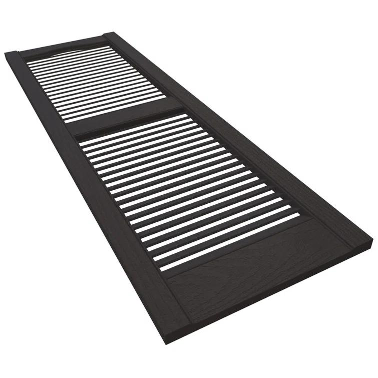 Mid America Louvered Shutters (Set of 2)
