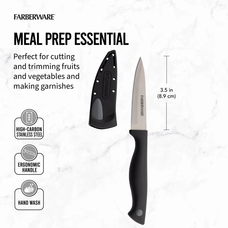 Farberware Farberware Edgekeeper Paring Knife with Built-In Self-Sharpening Blade Cover