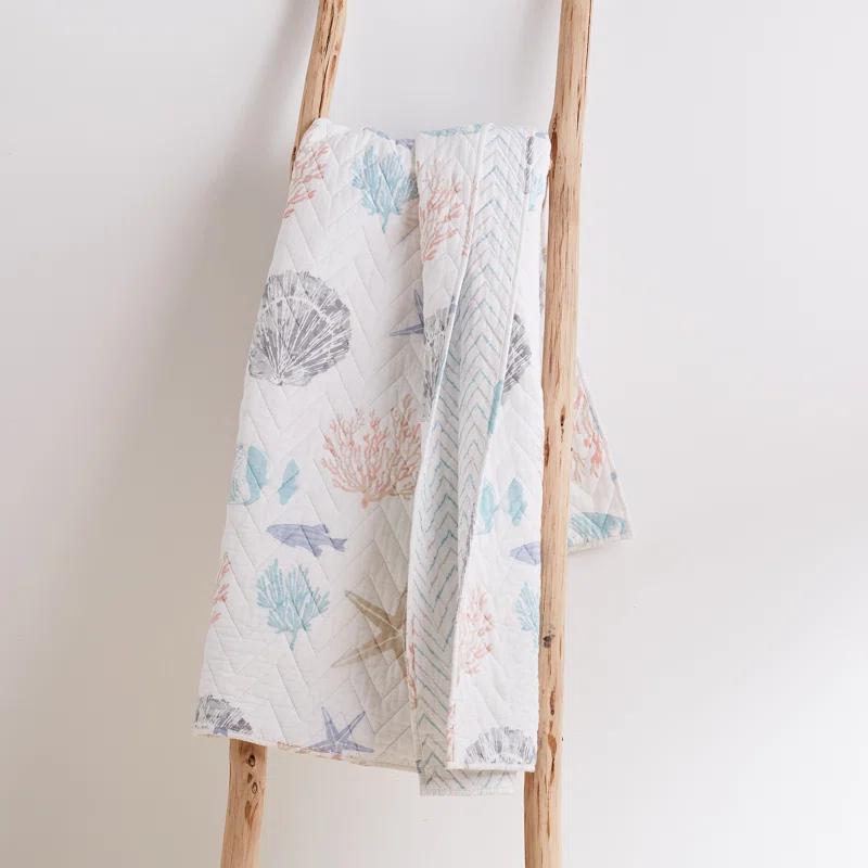 Levtex home Blue Sea Quilted Throw