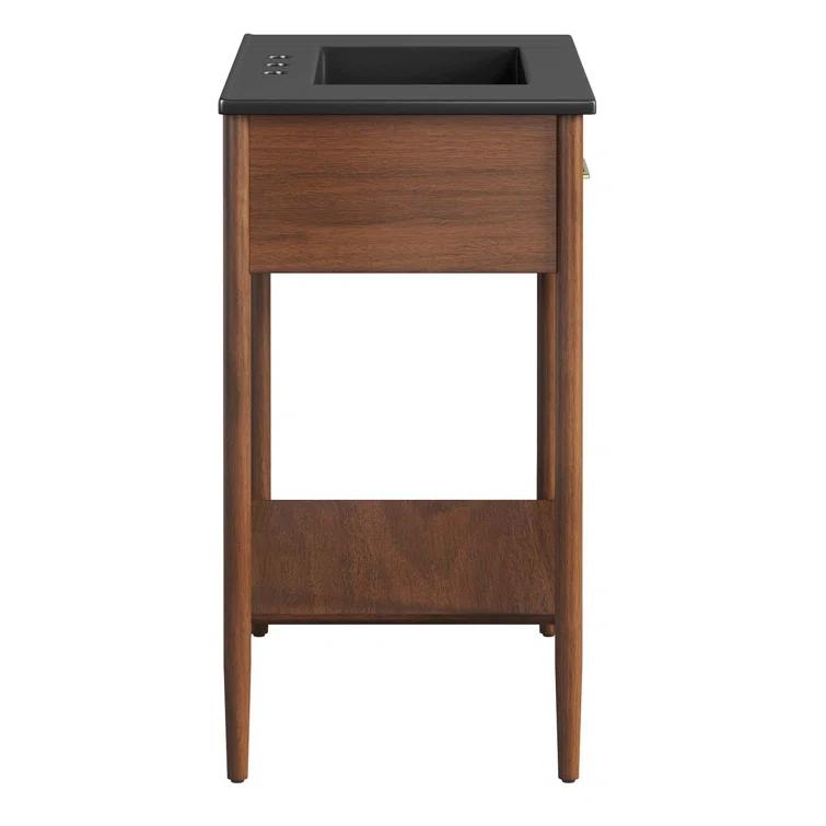 Modway Modway Zaire 30'' Single Bathroom Vanity with Ceramic Top