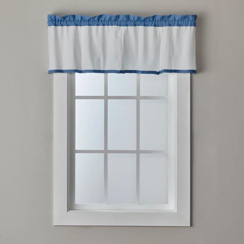 SKL Home Striped Tailored 48'' W Window Valance