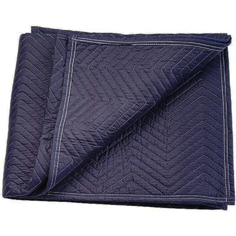 COUVER Couver Moving Storage - Packing Blanket/Tarps, 80" x 72" Durable Polyester Material (Set of 12)