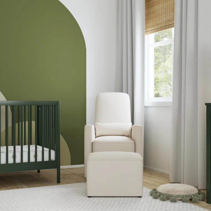 daVinci Olive Swivel Glider with Ottoman & Reviews | Wayfair