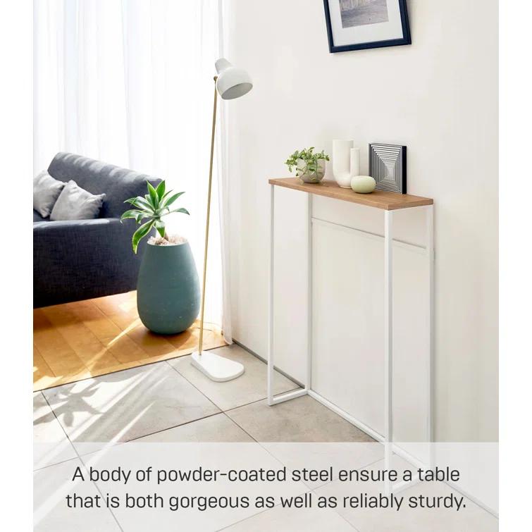 Yamazaki 24" Tower Narrow Entryway Console Table