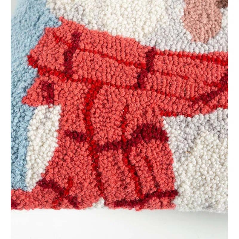 Wool Blend Throw Pillow